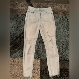 Old navy rockstar skinny jeans Sz 8